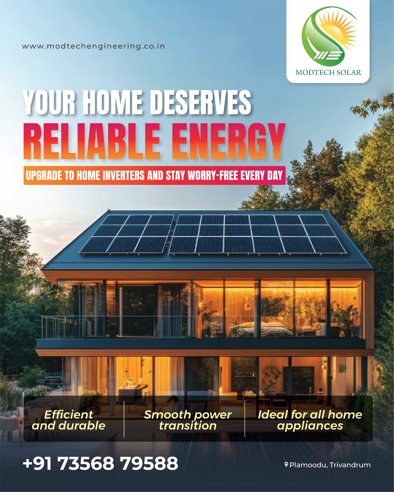 Modtech Solar | Thiruvananthapuram