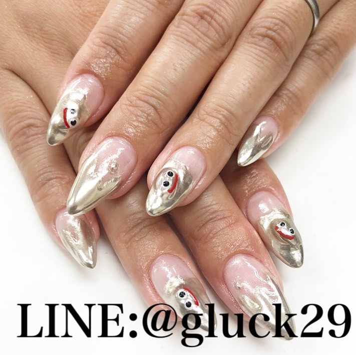 Nail Salon Gluck おはようございます 本日お電話のみ15 00 ネイルのお付け替えのご予約 お取り出来ます お電話お待ちしてます ꈍ ꈍ ྉ 0436 67 0150 ホットペッパービューティー ネイル ドラクエ はぐれメタル メタルスライム