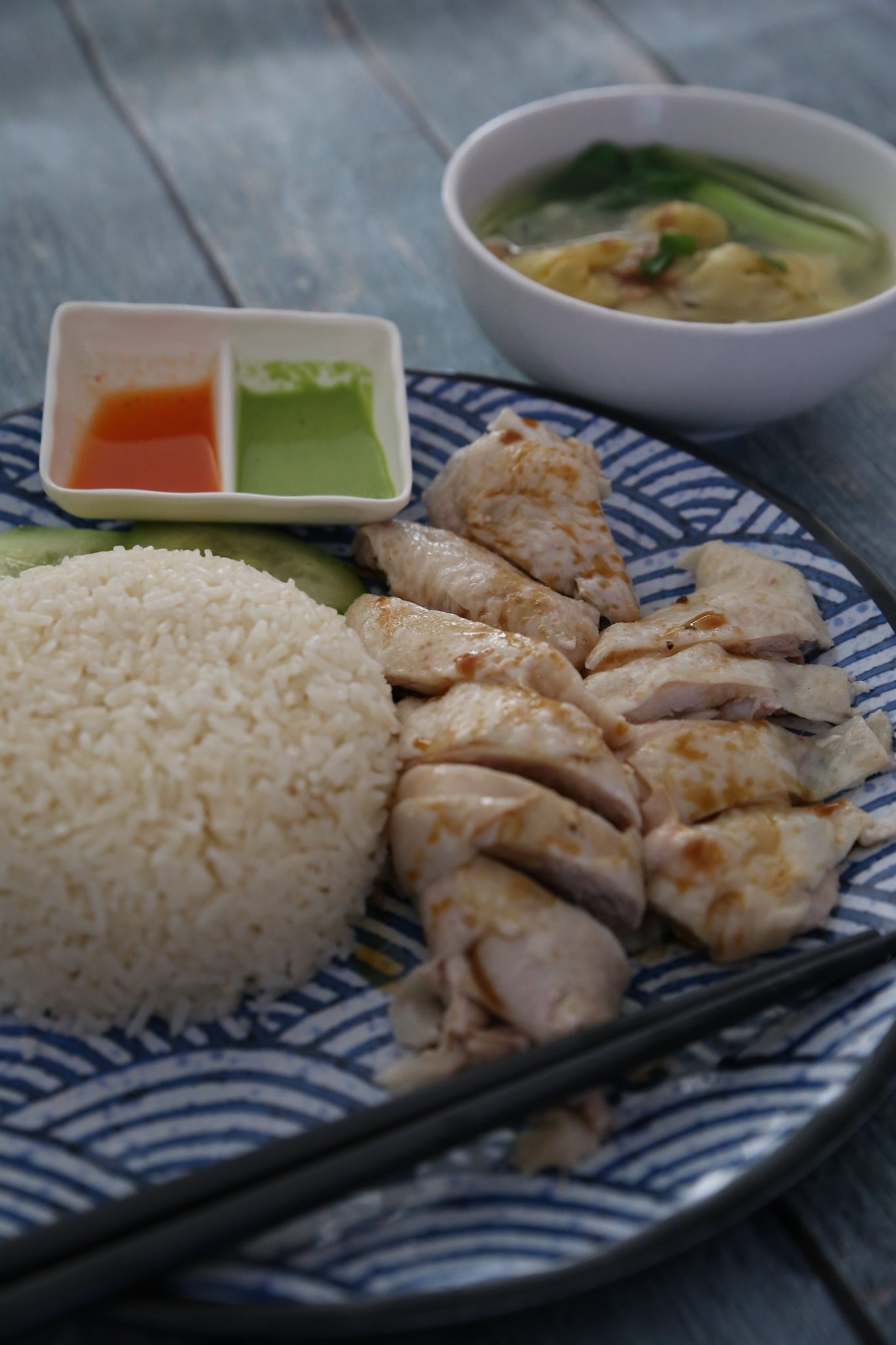 Get a small bowl of... - Ricky’s Chicken Rice (Nth Ade)