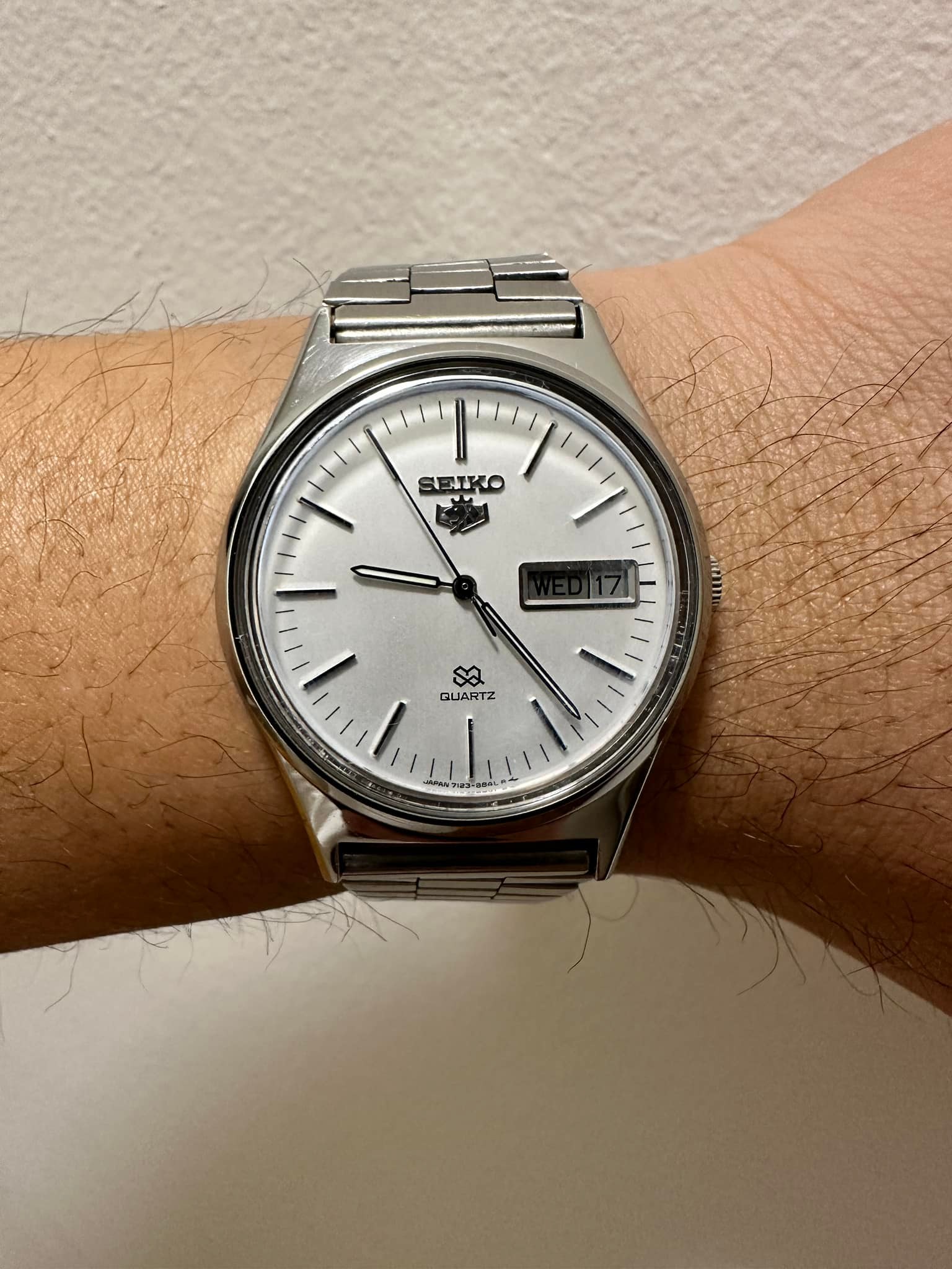 1981 Seiko 100th year anniversary Lion crest 7123