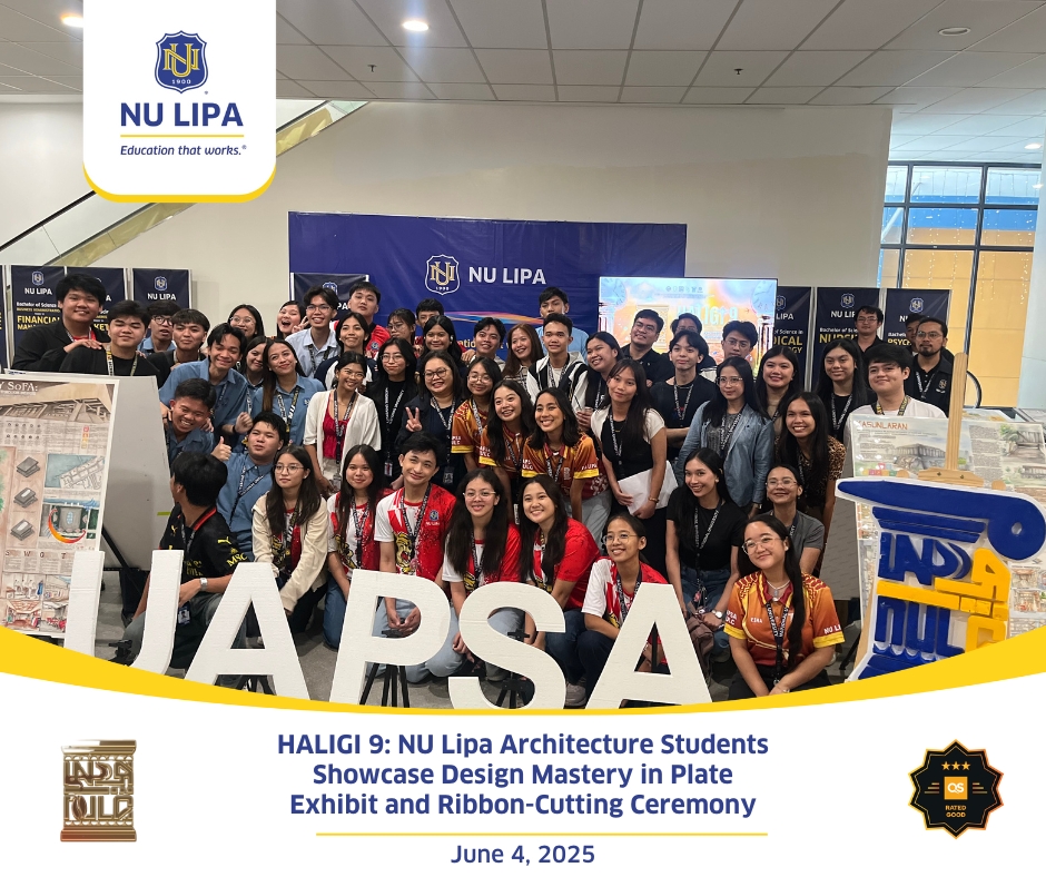NU Lipa - HAPPENING NOW: HALIGI 9 – Celebration 🏛 A... | Facebook