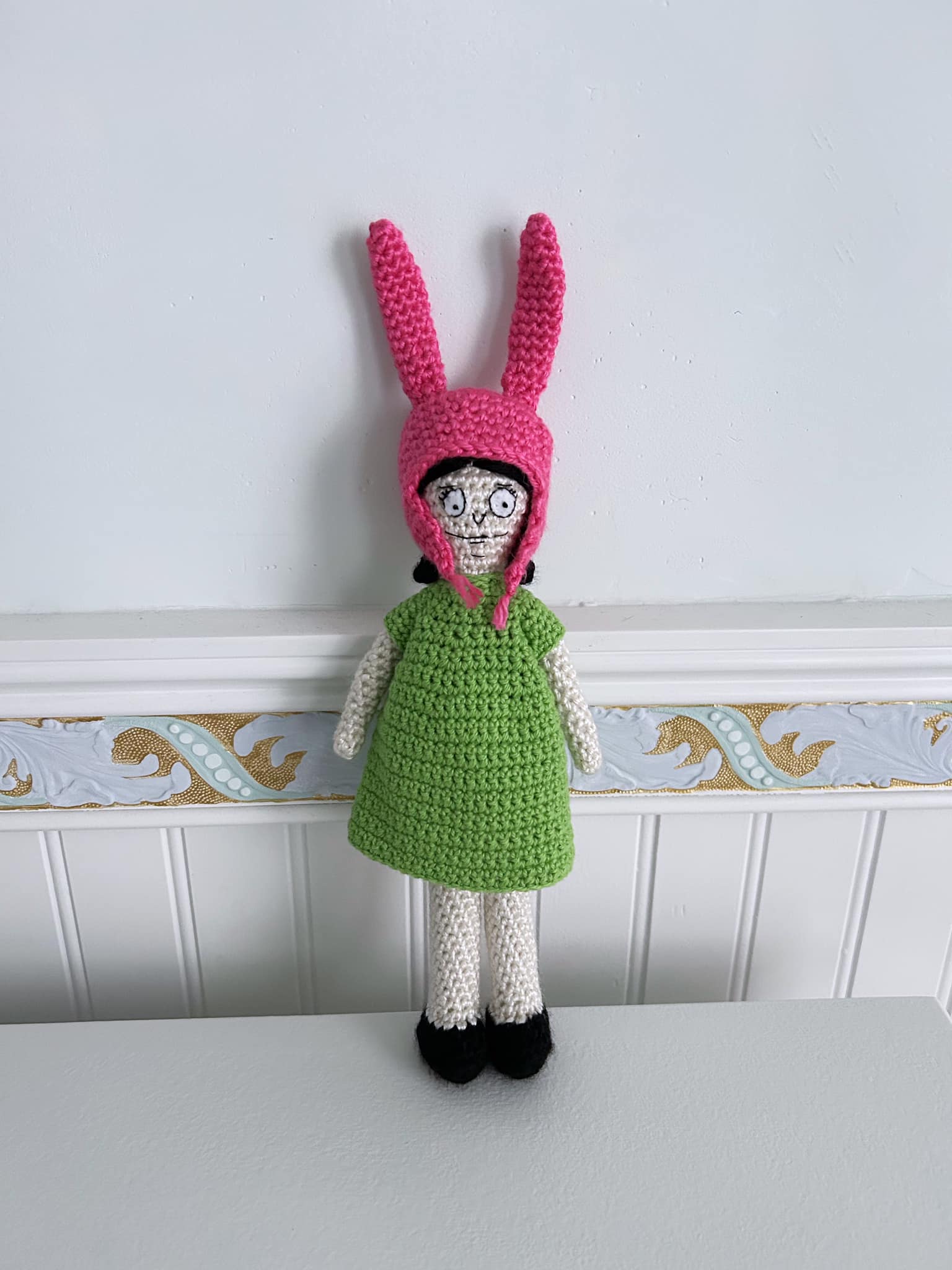bob's burgers louise green dress Creative DIY Project of Belcher from louise belcher party outfit