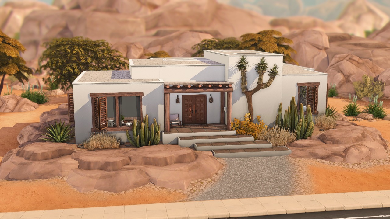Modern desert home build in Oasis Springs