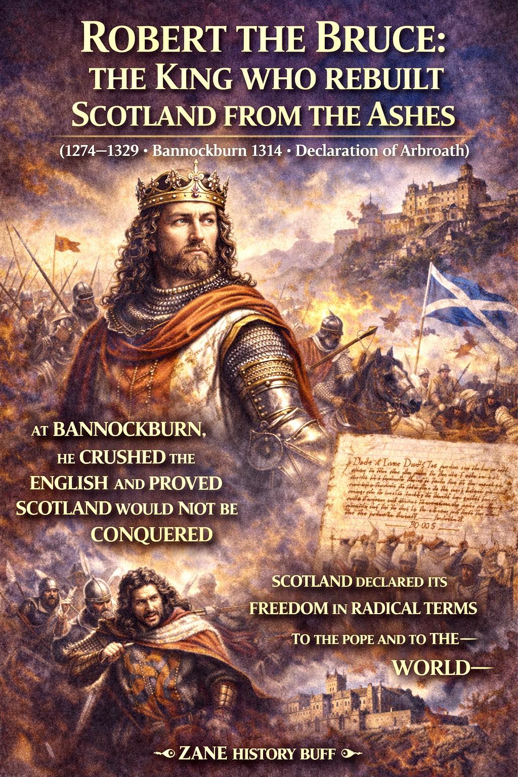 📜🏴󠁧󠁢󠁳󠁣󠁴󠁿 ROBERT THE BRUCE: THE KING... - Zane History Buff. | Facebook