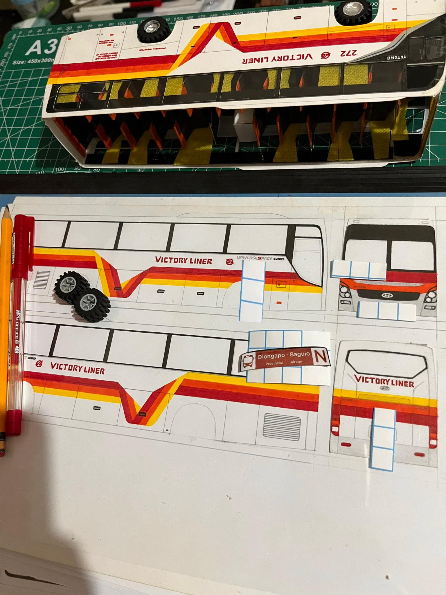 Another VLI Hyundai Universe Miniature soon to roll!😁💯