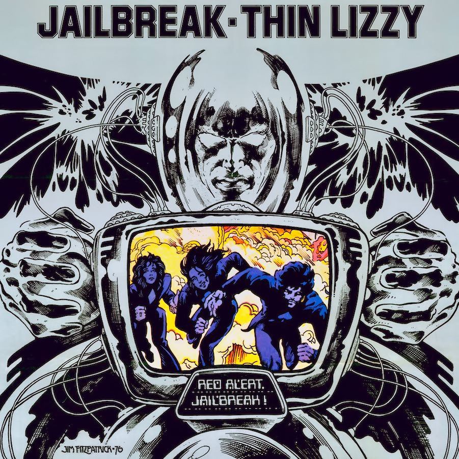 Thin Lizzy's seminal sixth studio album 'Jailbreak' was released