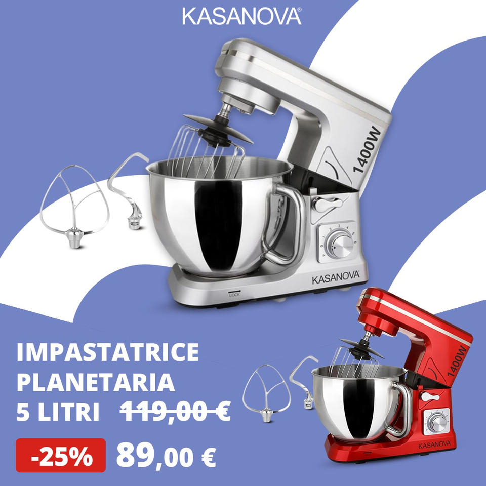 Kasanova Standmixer – 4 Portionen, Glaskanne, 2 G Produktbild-Vorschau 2