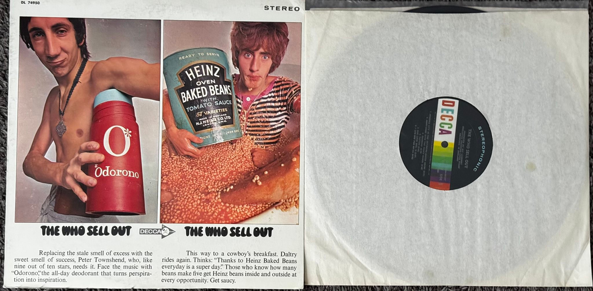 1971 US reissue of The Who Sell Out with great dynamics