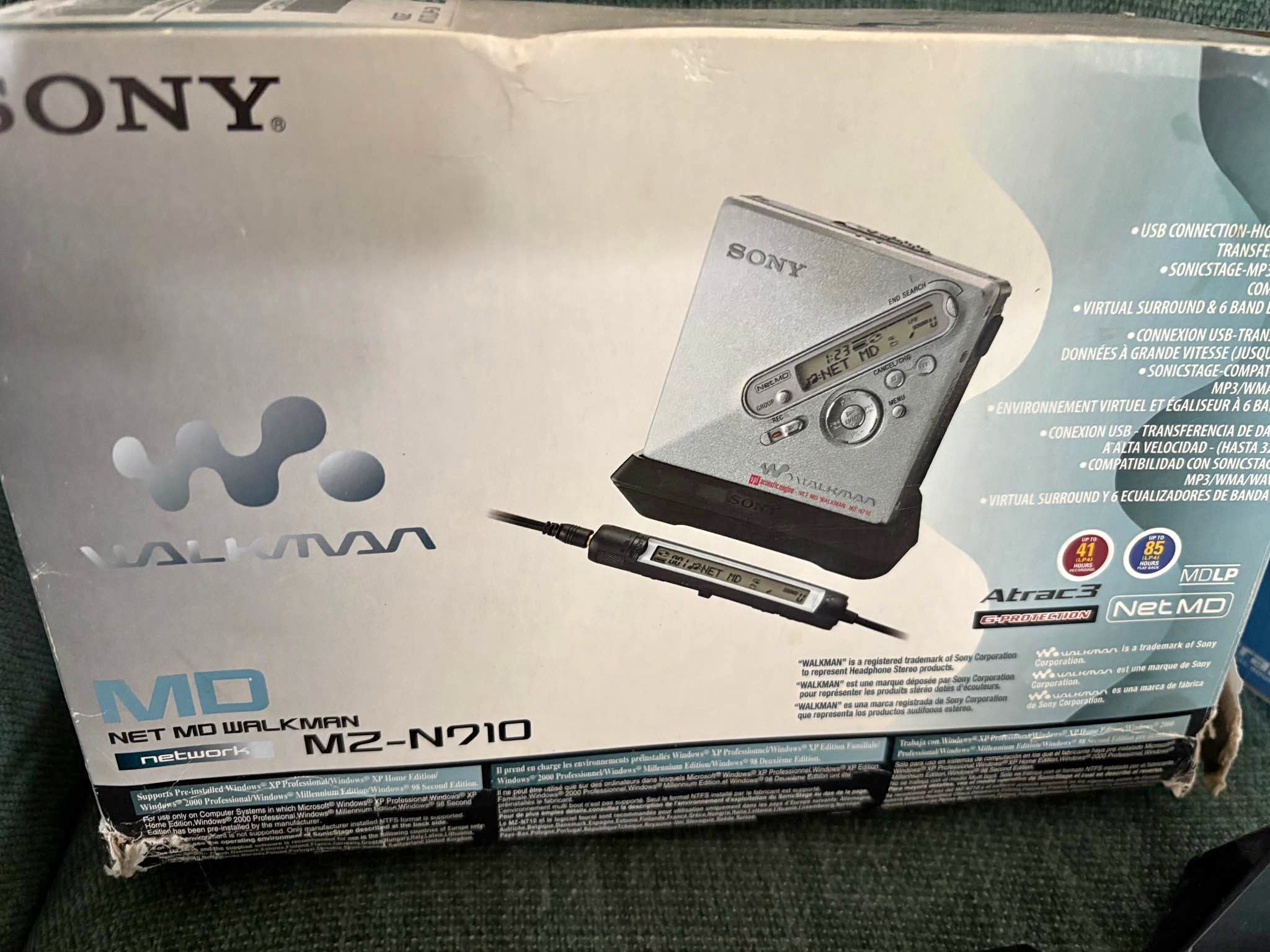 sony-minidisc-player-recorder-walkman-mz-n710-with-accessories-music
