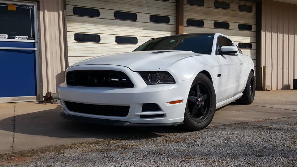 Victor brought his twin turbo coyote... - Tricky Performance