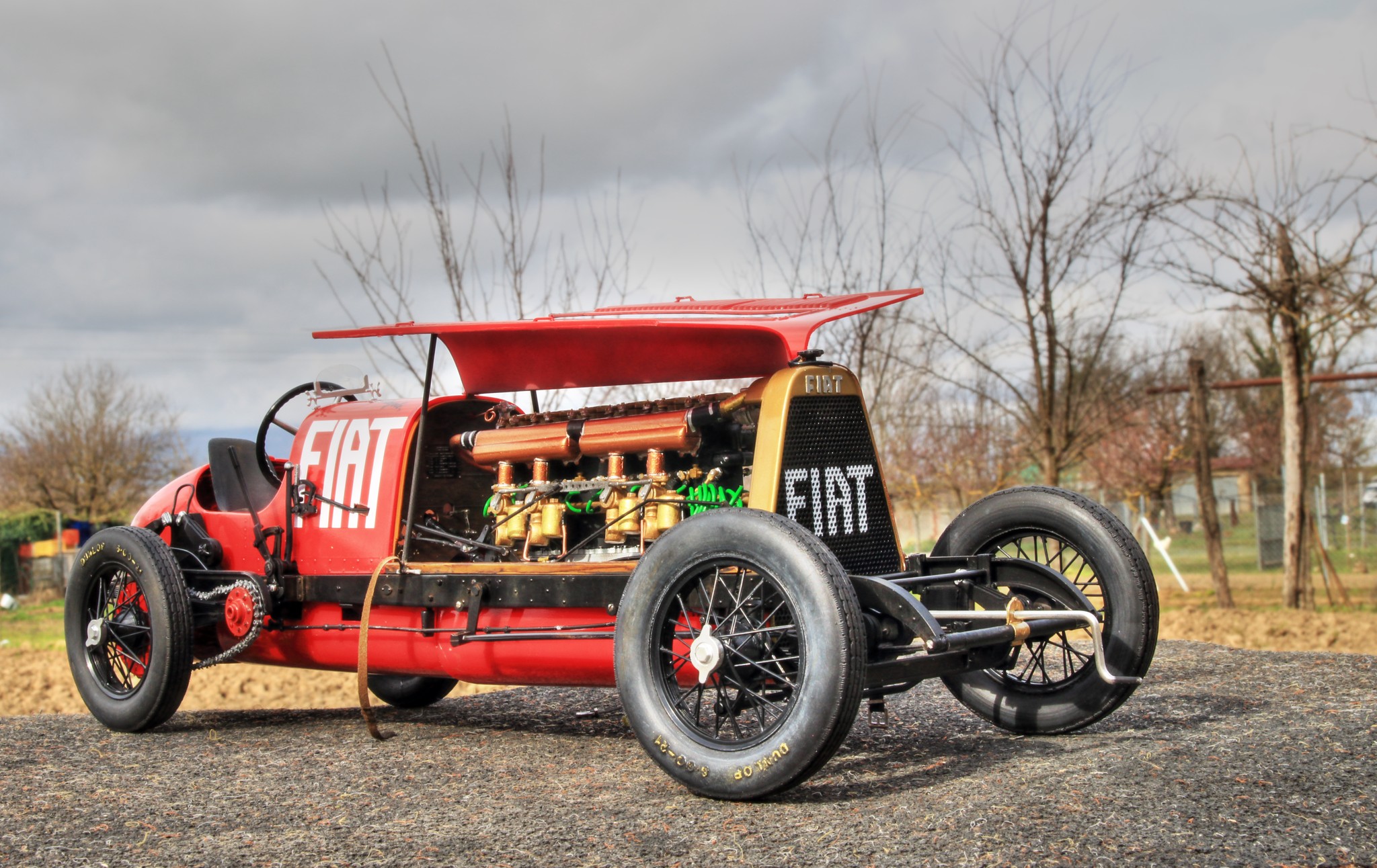 From Alessandro Piazzai : Fiat Mefistofele 1:12 scale Send your