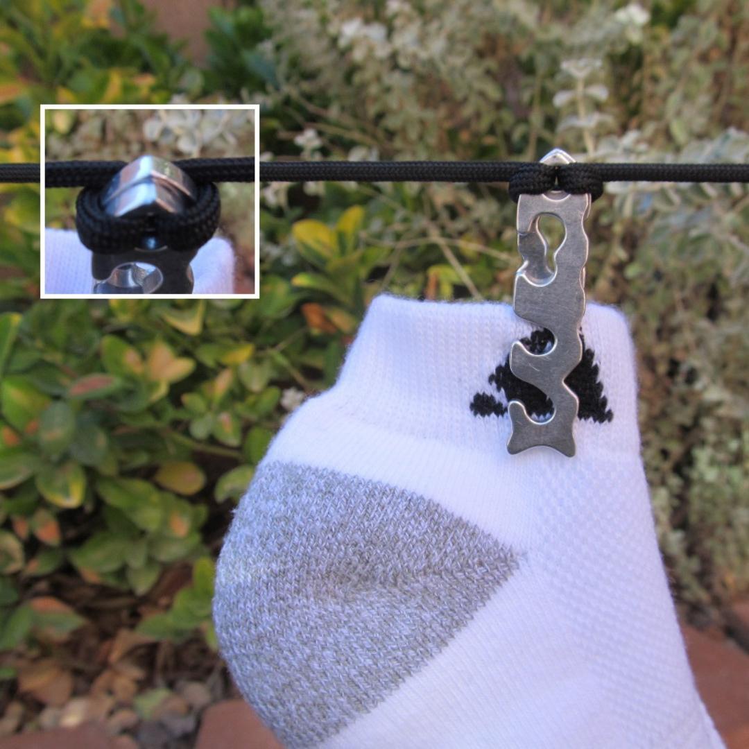 Fish Bone Knotless Rope Tie
