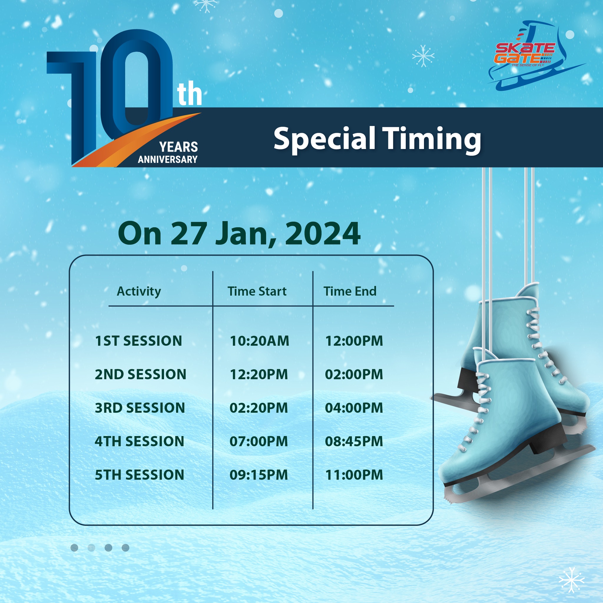 Skate Gate Ice Rink | Sharjah