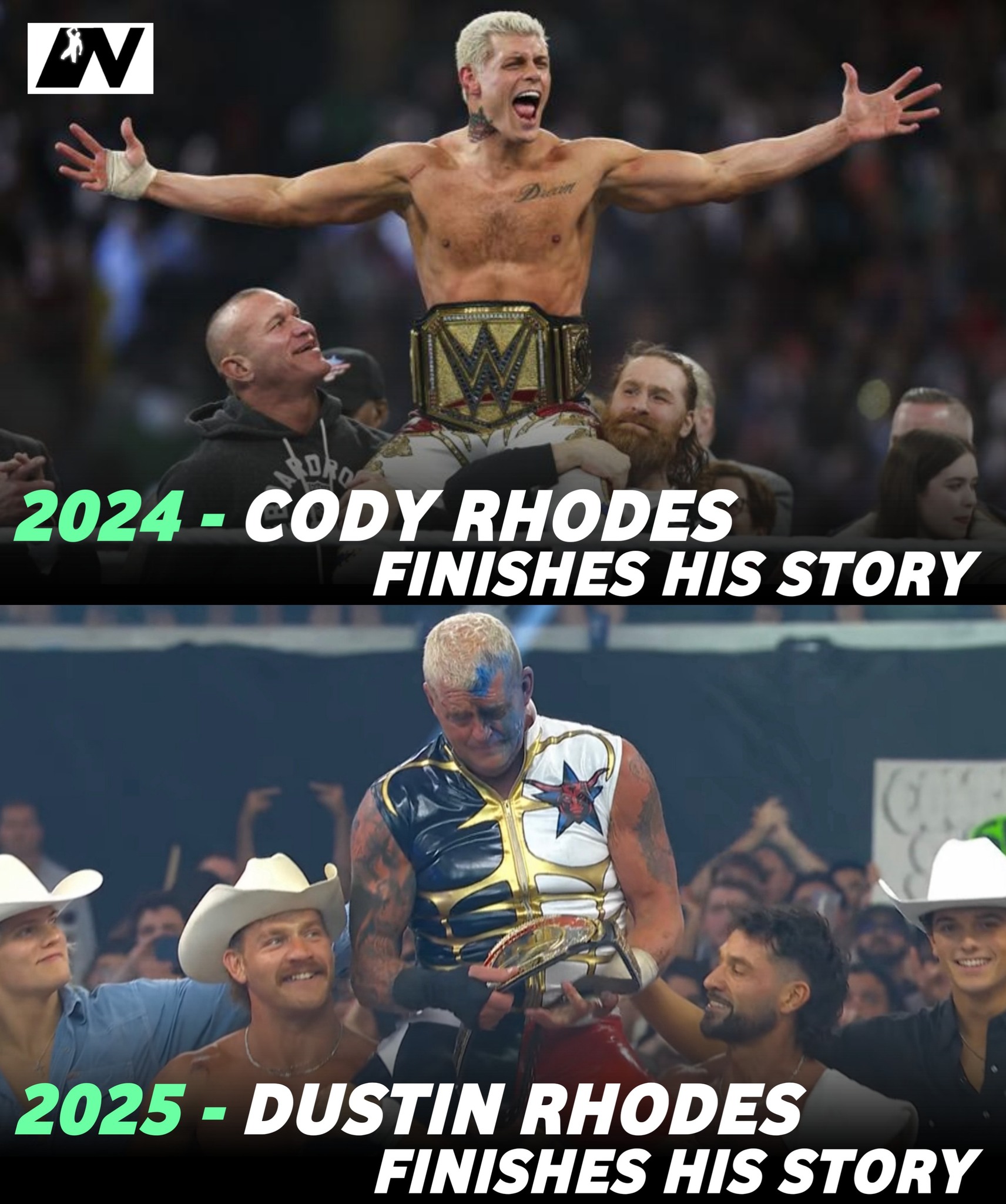WWE Nostalgia - 2024 - Cody Rhodes became WWE Undisputed... | Facebook