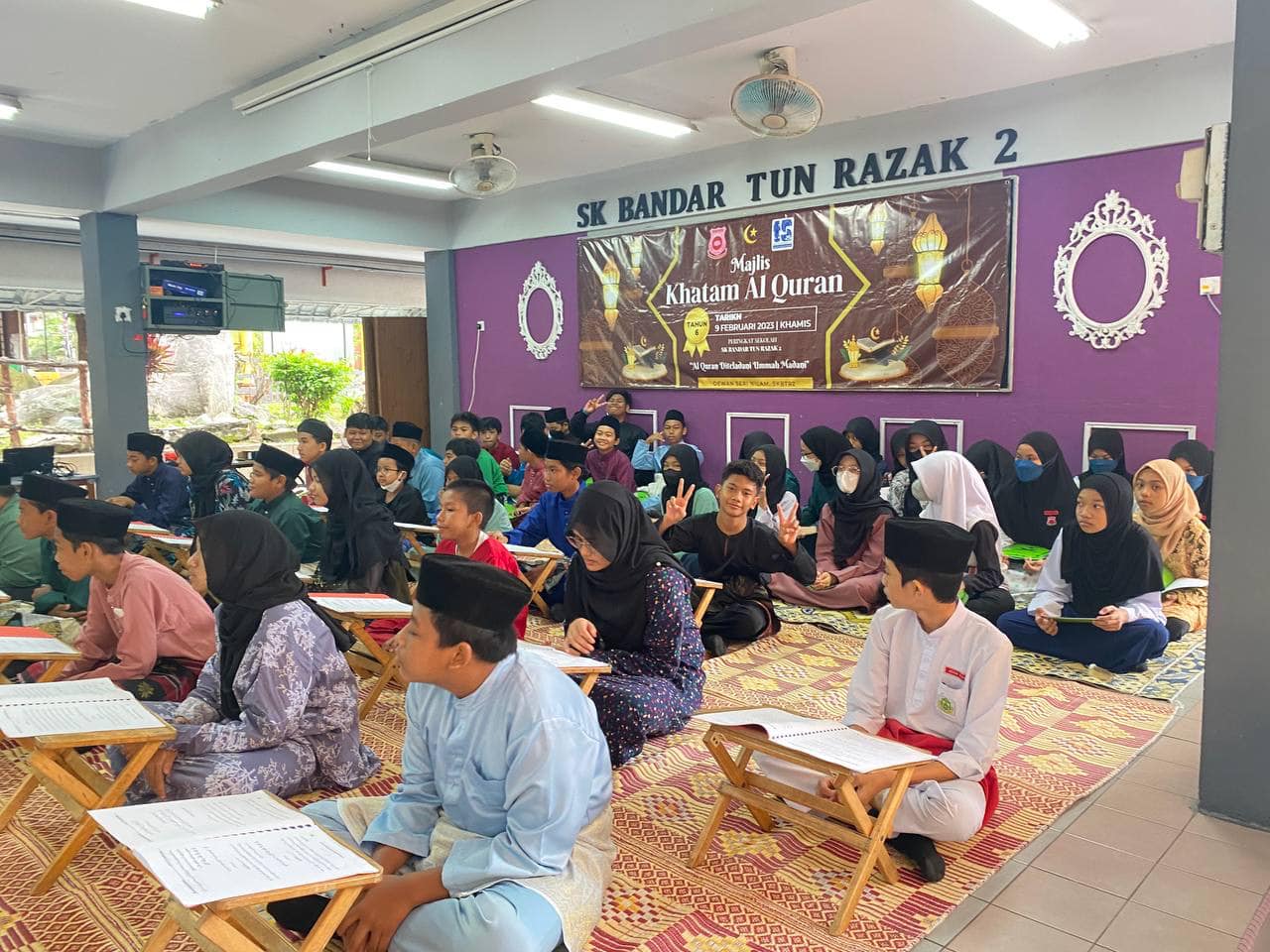 ALHAMDULILLAH.. Selesai Majlis... - SK Bandar Tun Razak 2