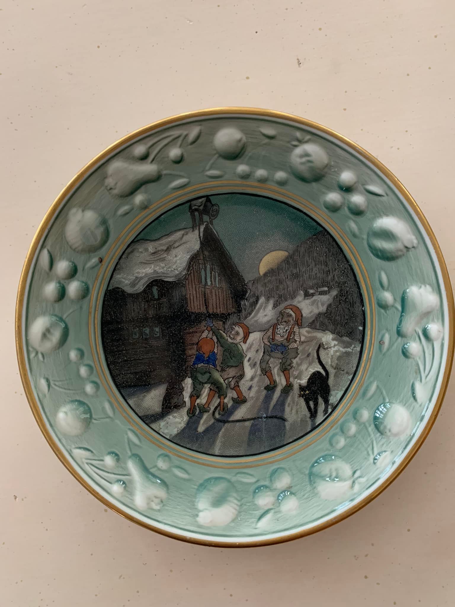Norwegian Family Heirlooms and Porsgrund Porcelain Factory Pieces