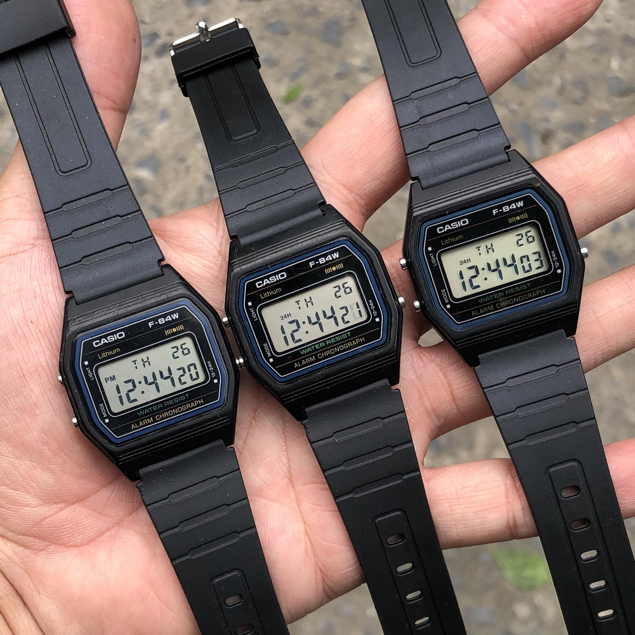 Casio F-84W (Module 587) Made in Japan. CASIO F-84W HeI 出0 10 0 
