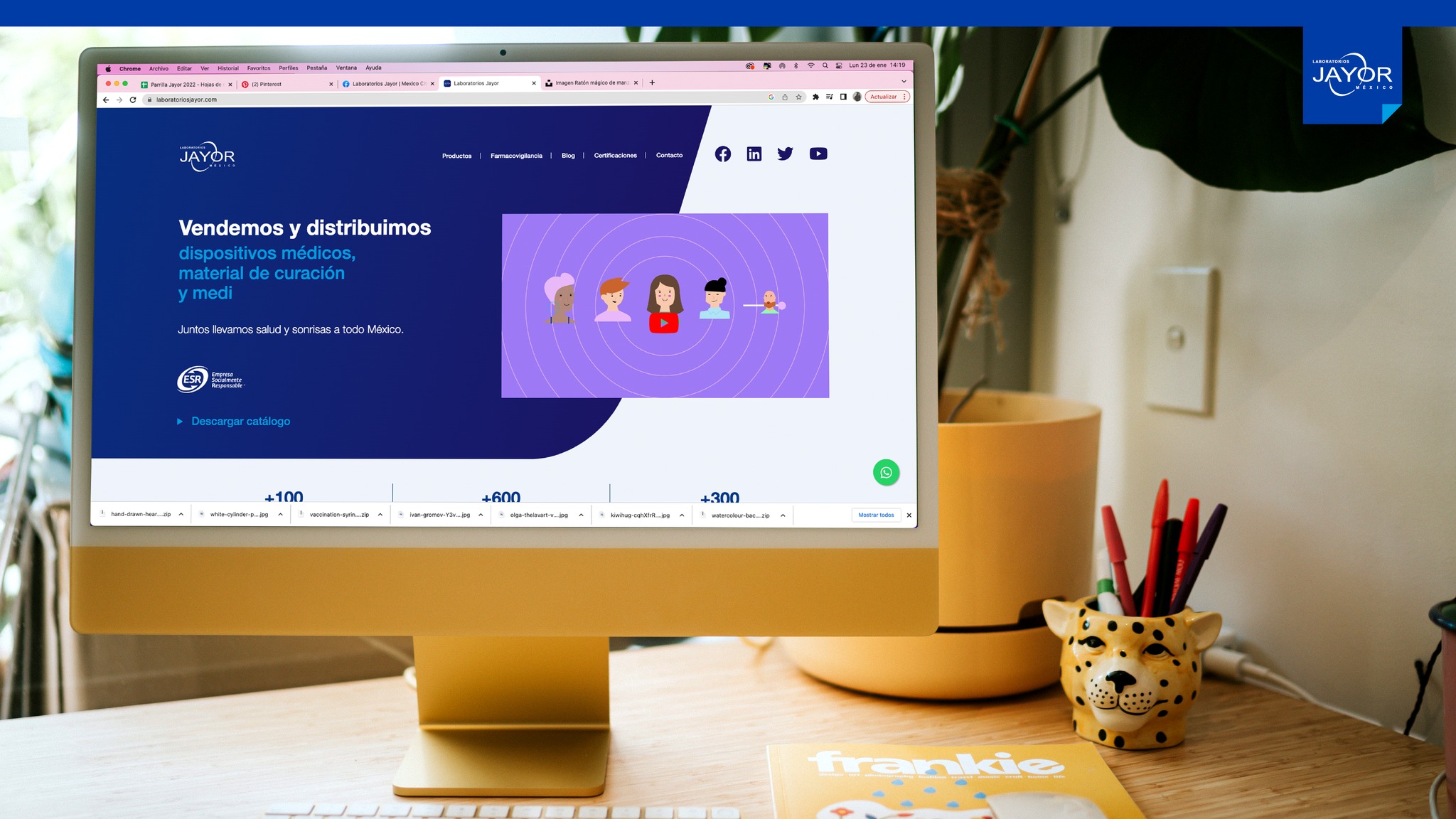 Visita nuestra página web y conoce... - Laboratorios Jayor