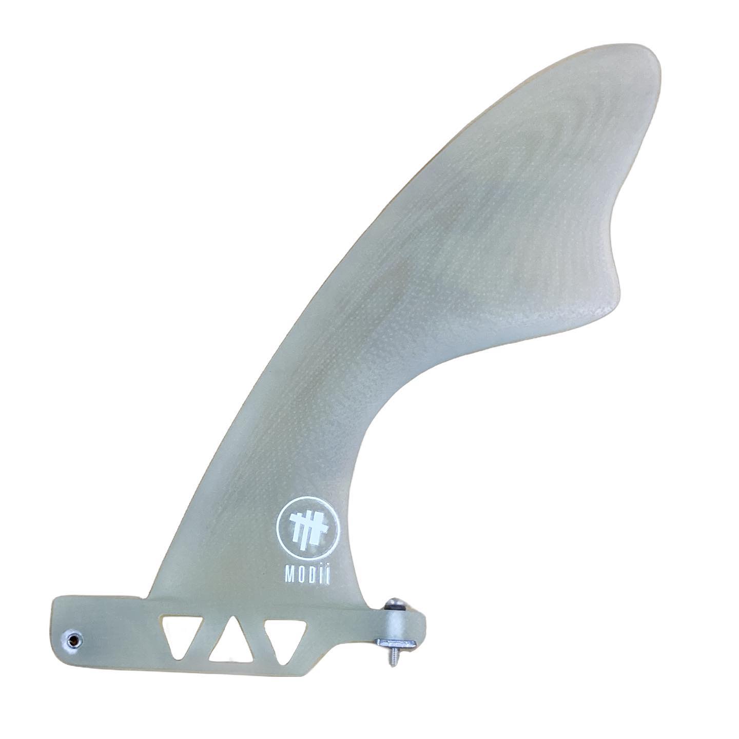 JJ Wessels designed this fin to be a combination of pivot and rake