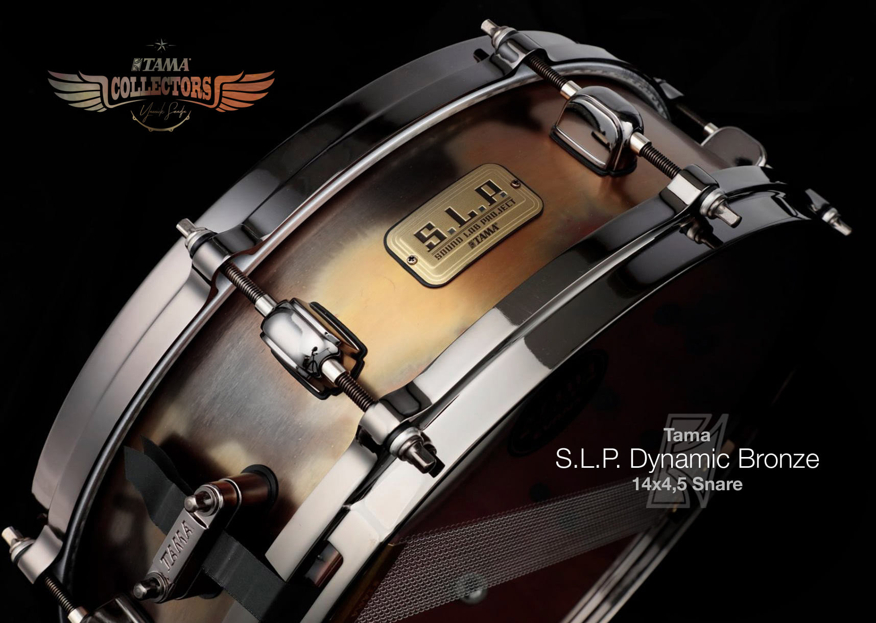 $345 Tama SLP 14x5.5” Dynamic Bronze Snare drum!! Used excellent
