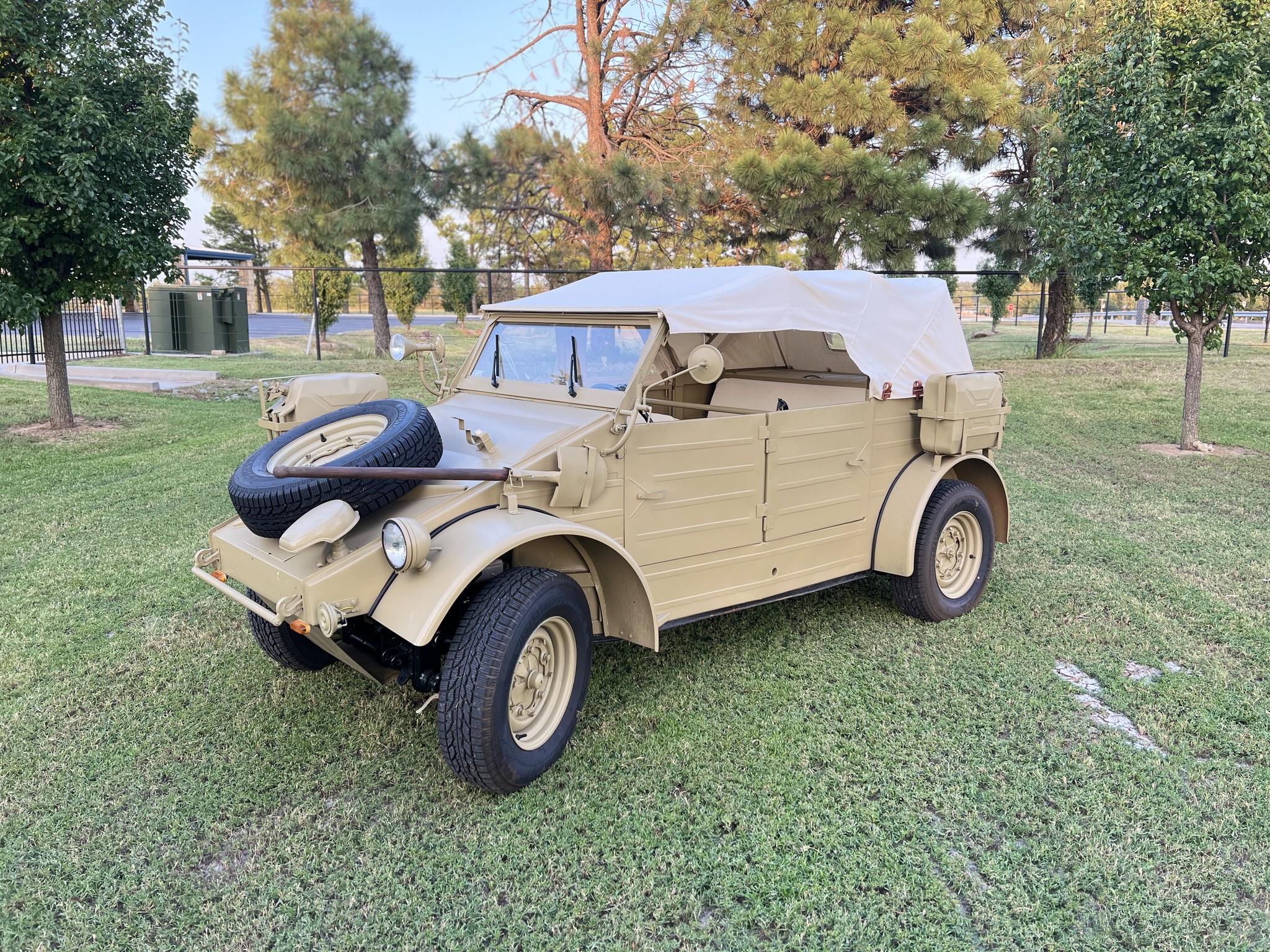 Custom 21st Century Kubelwagen with retractable roof
