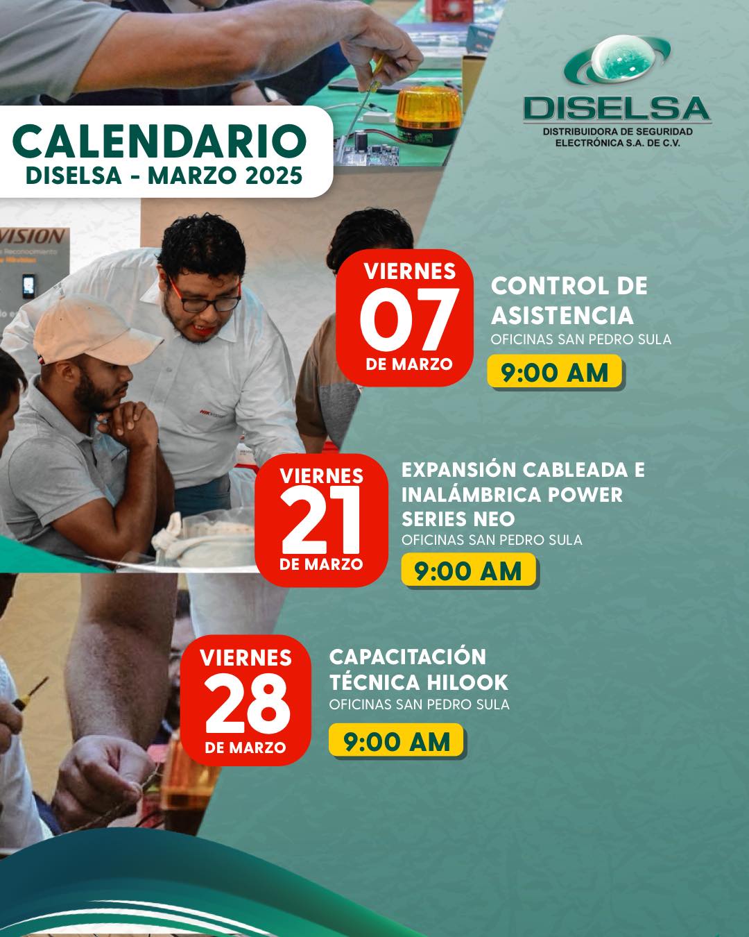Diselsa - Te compartimos nuestro calendario de capacitaciones DISLSA ...