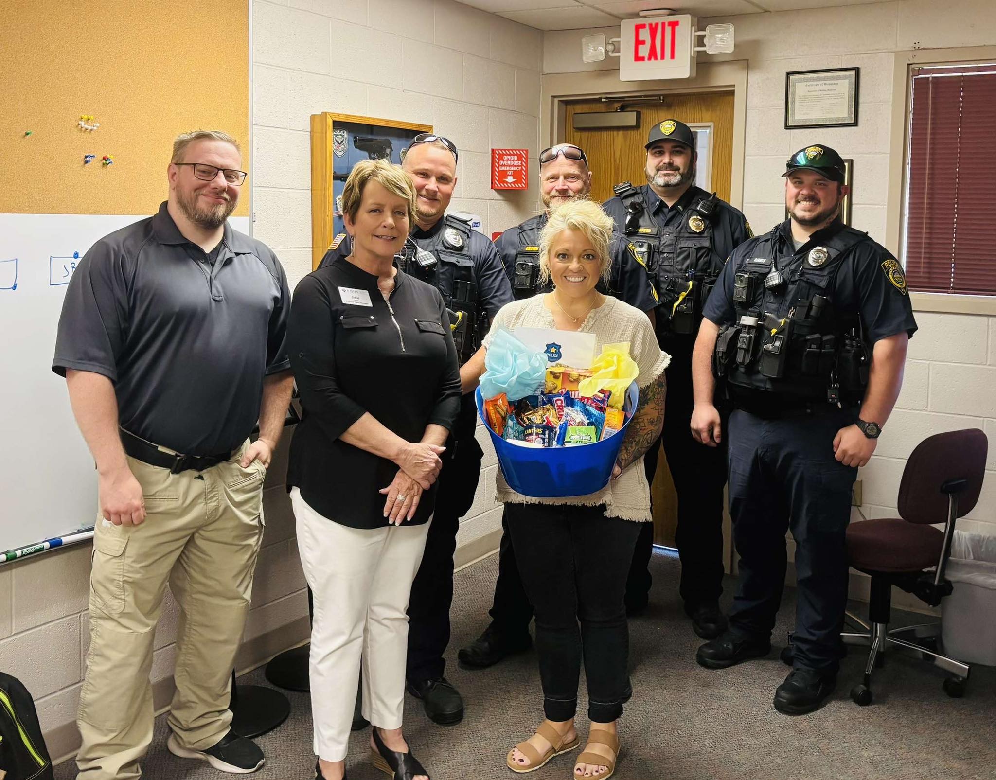 Parsons - Presbyterian Manor came by with treats today for our staff ...