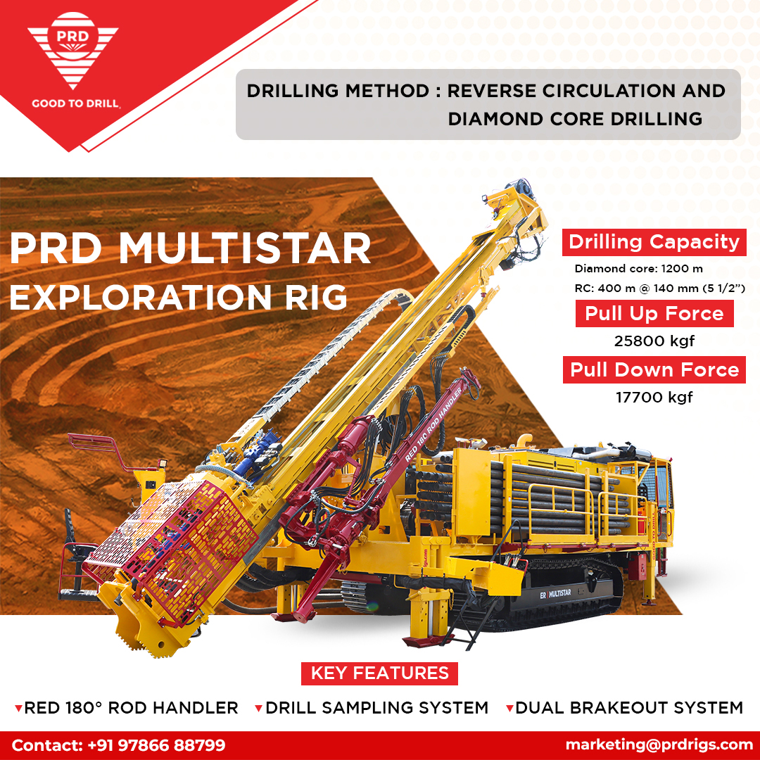 PRD RIGS - The PRD Multistar is a versatile #drilling rig...