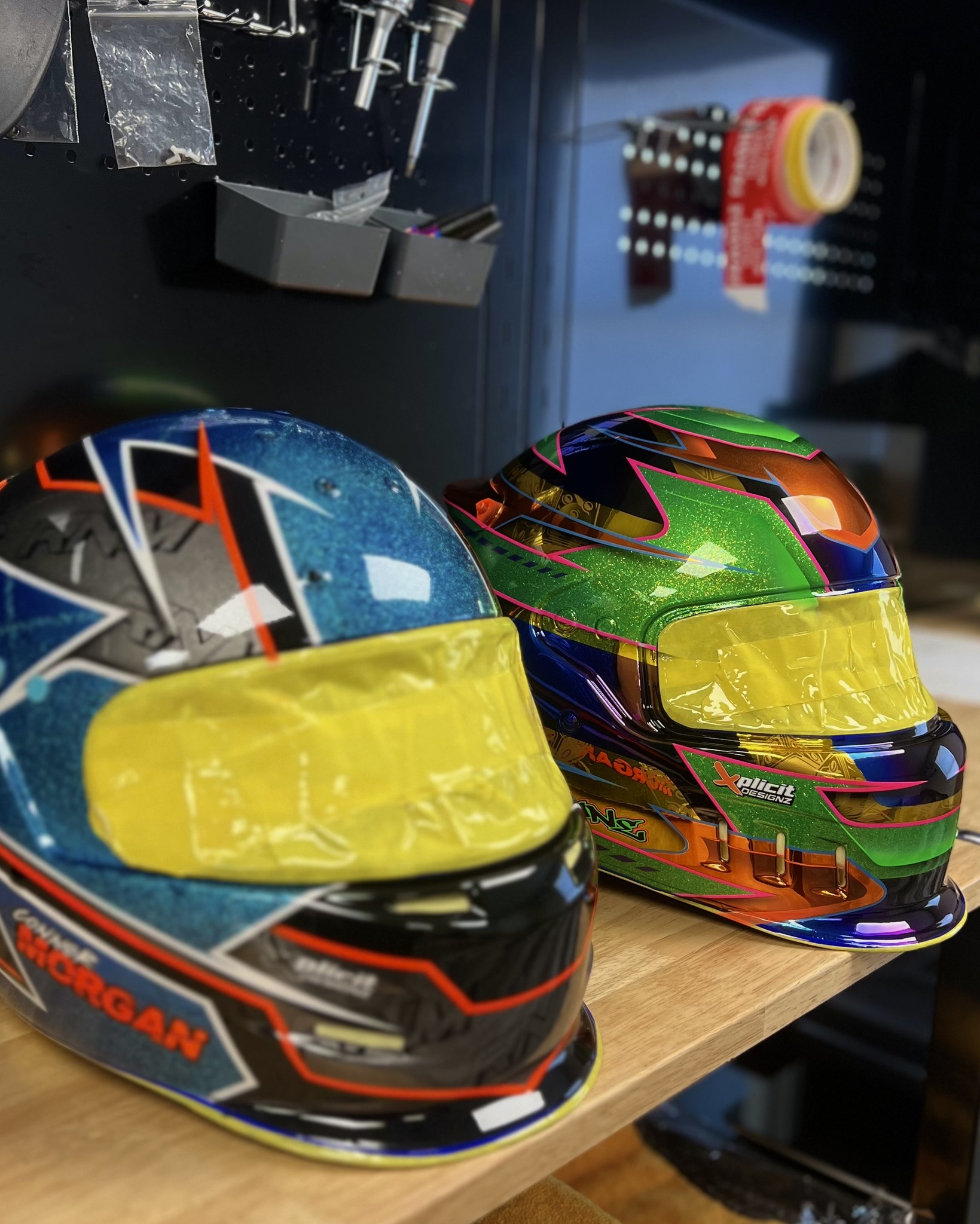 Xplicit Designz - Which helmet are you wearing - Left or... | Facebook