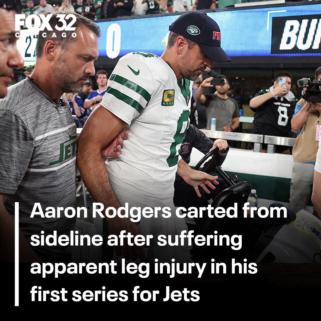 Fox 32 Chicago - Aaron Rodgers was injured on his fourth...