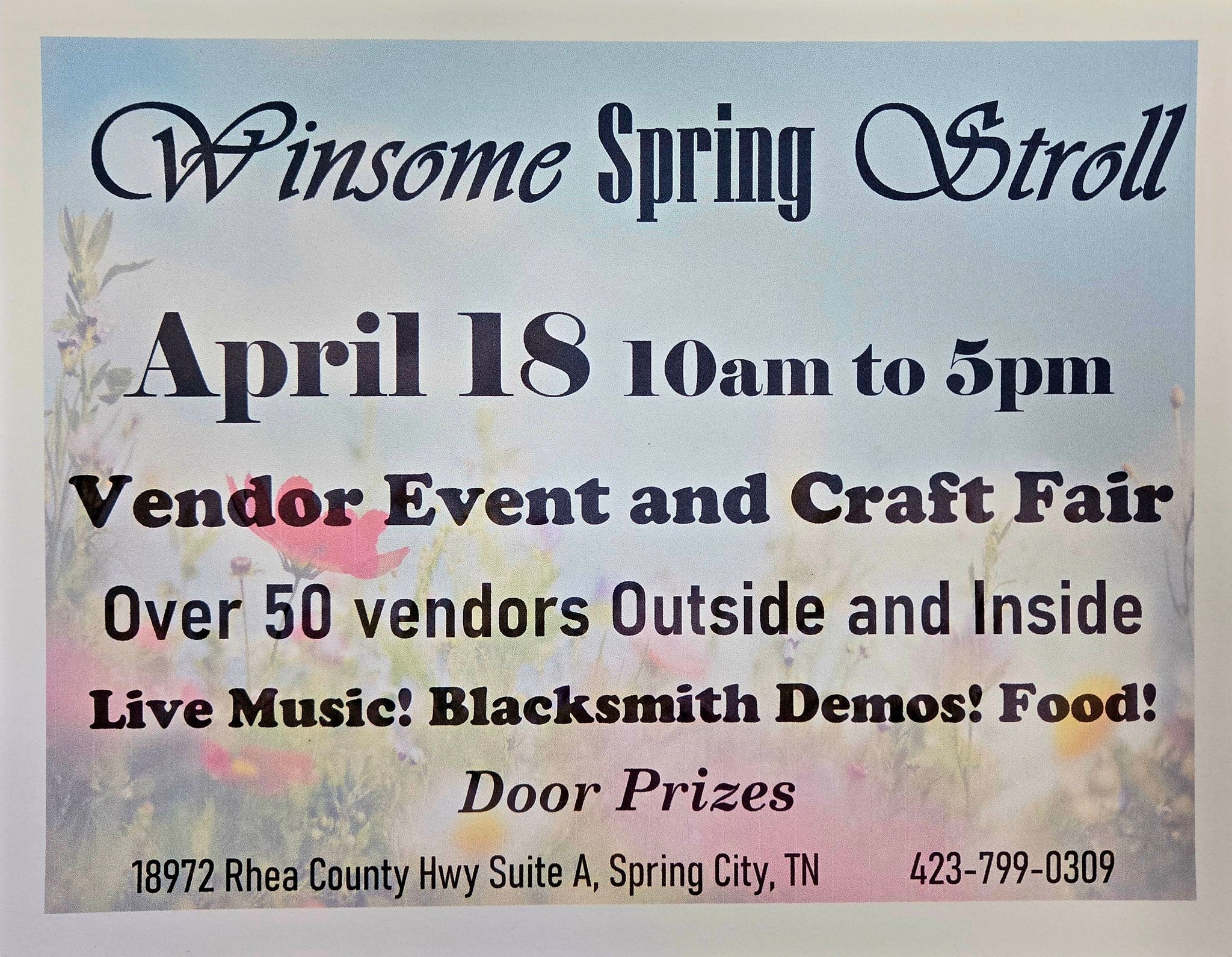 Winsome Spring Stroll