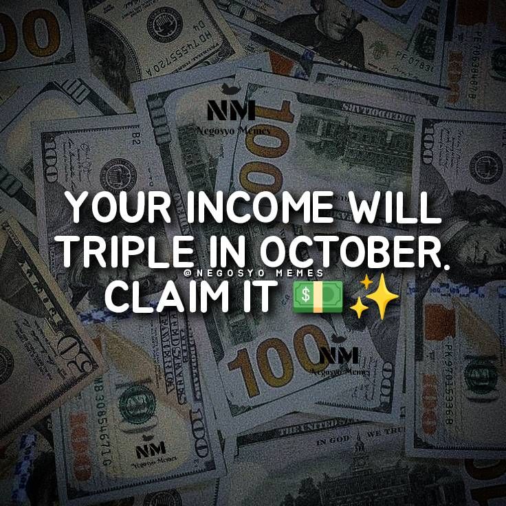 Negosyo - Claim it 💵 #october #fblifestyle #claimit | Facebook