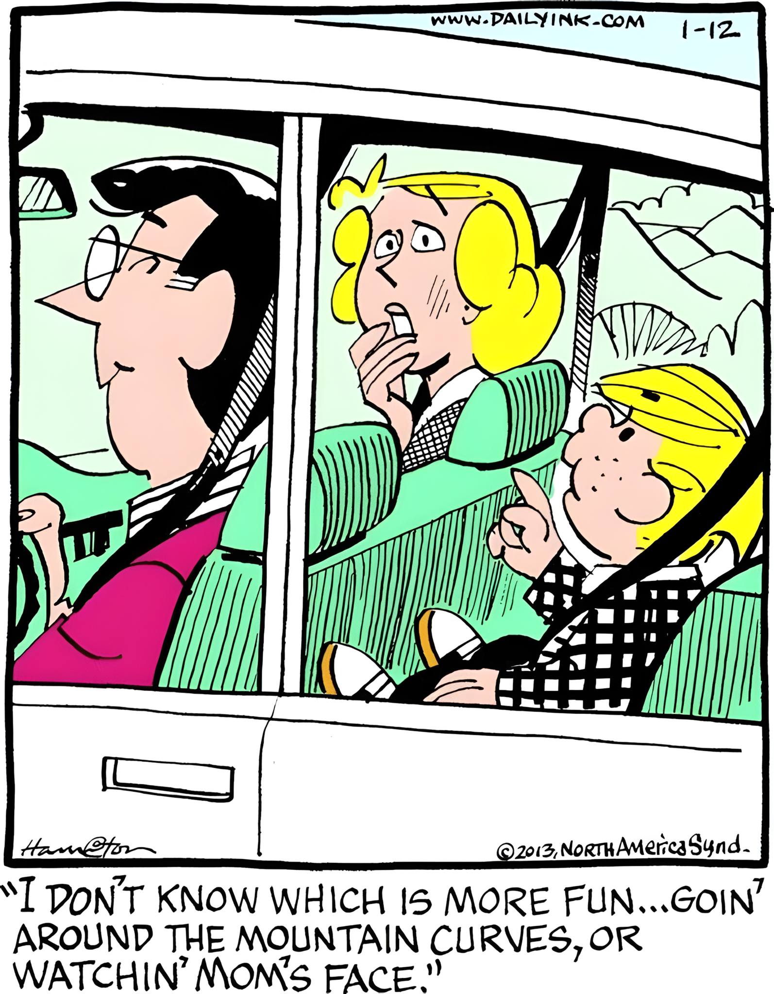 Maria - DENNIE THE MENACE #ComicsKingdom #DennisTheMenace #comics # ...