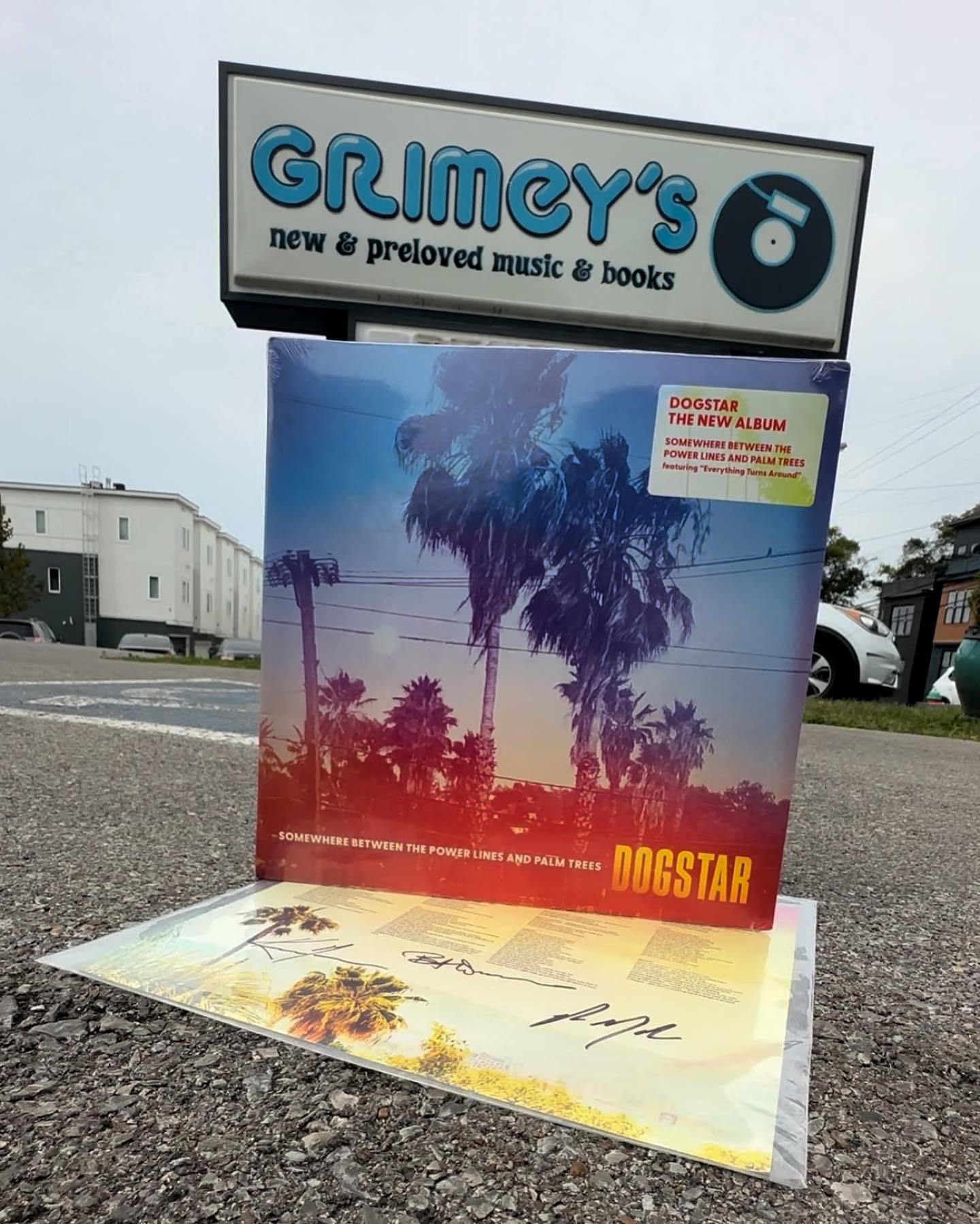 Signed Dogstar album All In Now (2026) received from website