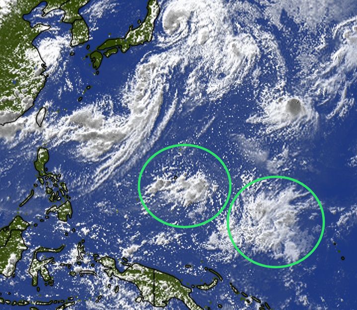 Weather - 2 CLOUDCLUSTERS, NAMATAAN SA SILANGAN NG BANSA🌧️ Update ...