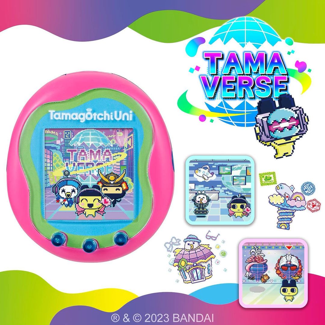 The newest additions to the Tamagotchi Uni family: Angel Festival