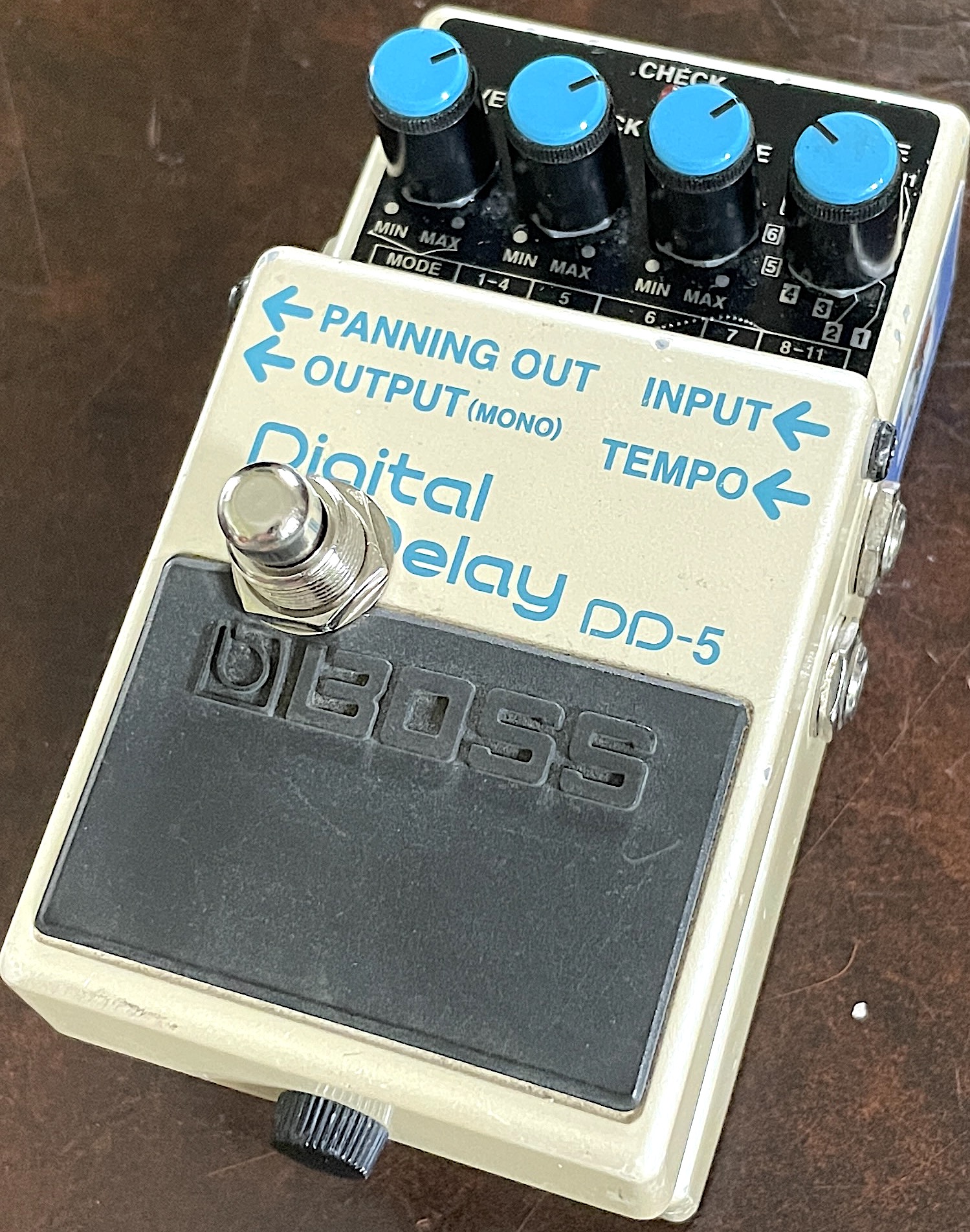 What tap tempo switches work with Boss DD-5?