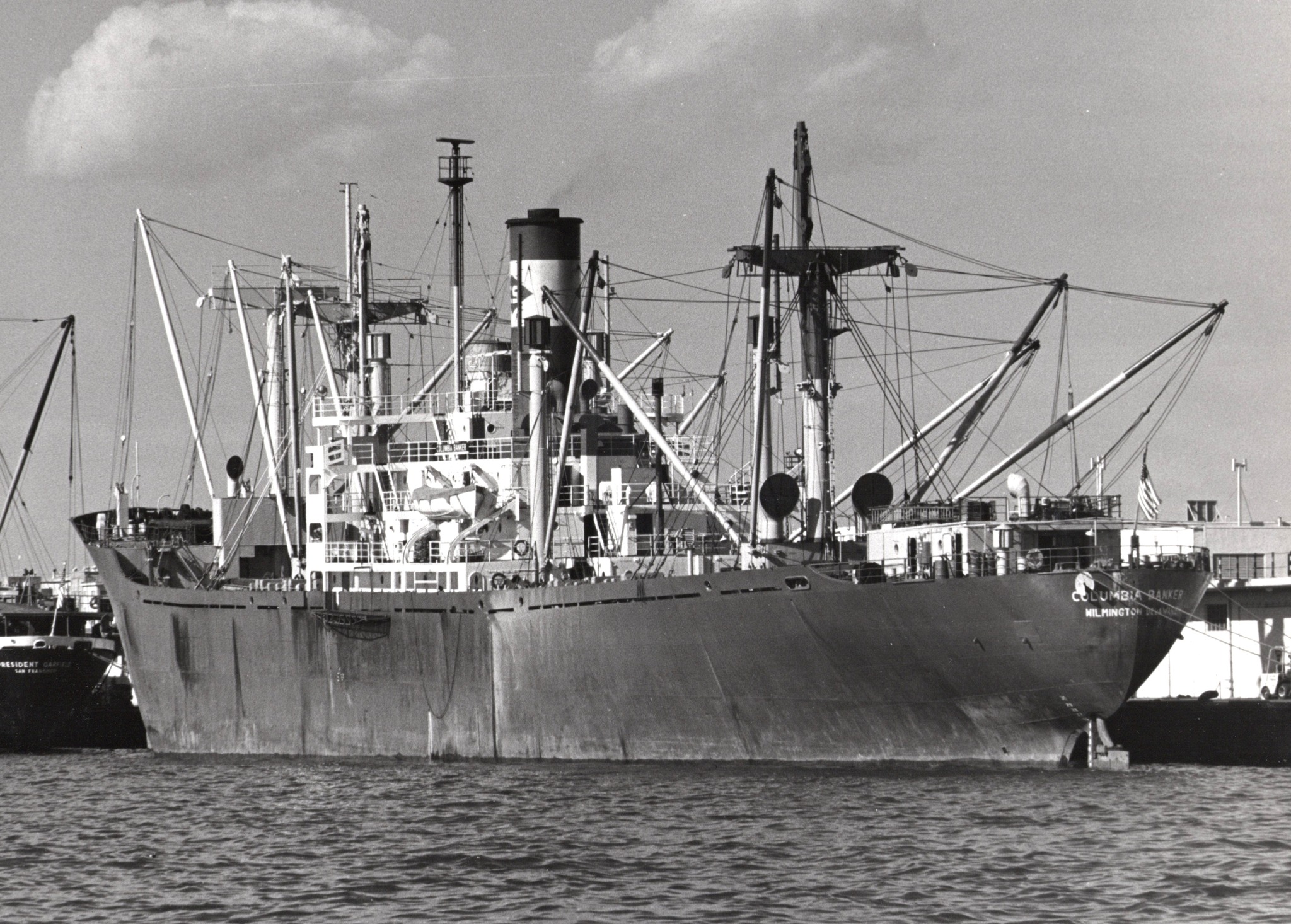 US Navy Columbia ranker in Yokohama 1969