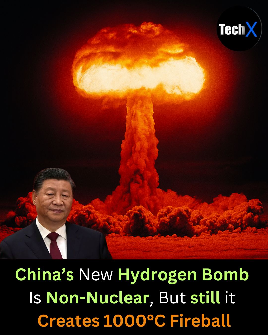 Tech - 🔬🔥 China Unveils Non-Nuclear Hydrogen Bomb – A Game-Changer in ...