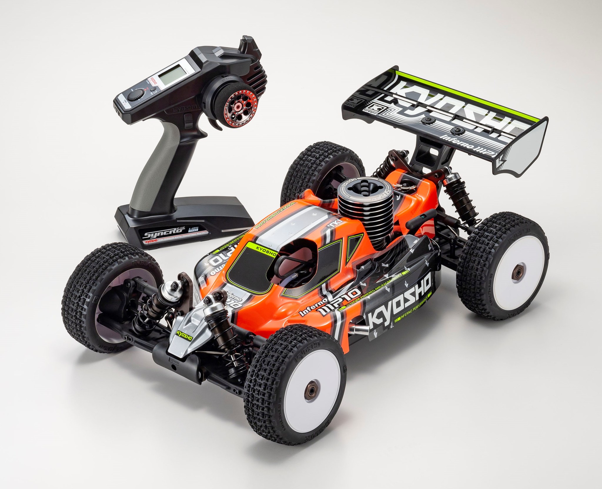 Experience the Inferno MP10 world championship performance! Ready