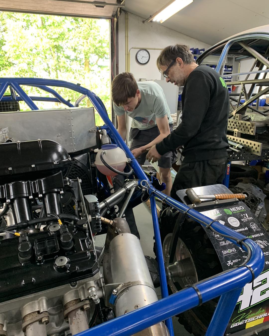 De laatste loodjes, Xander had best... - NEBO Racing Parts