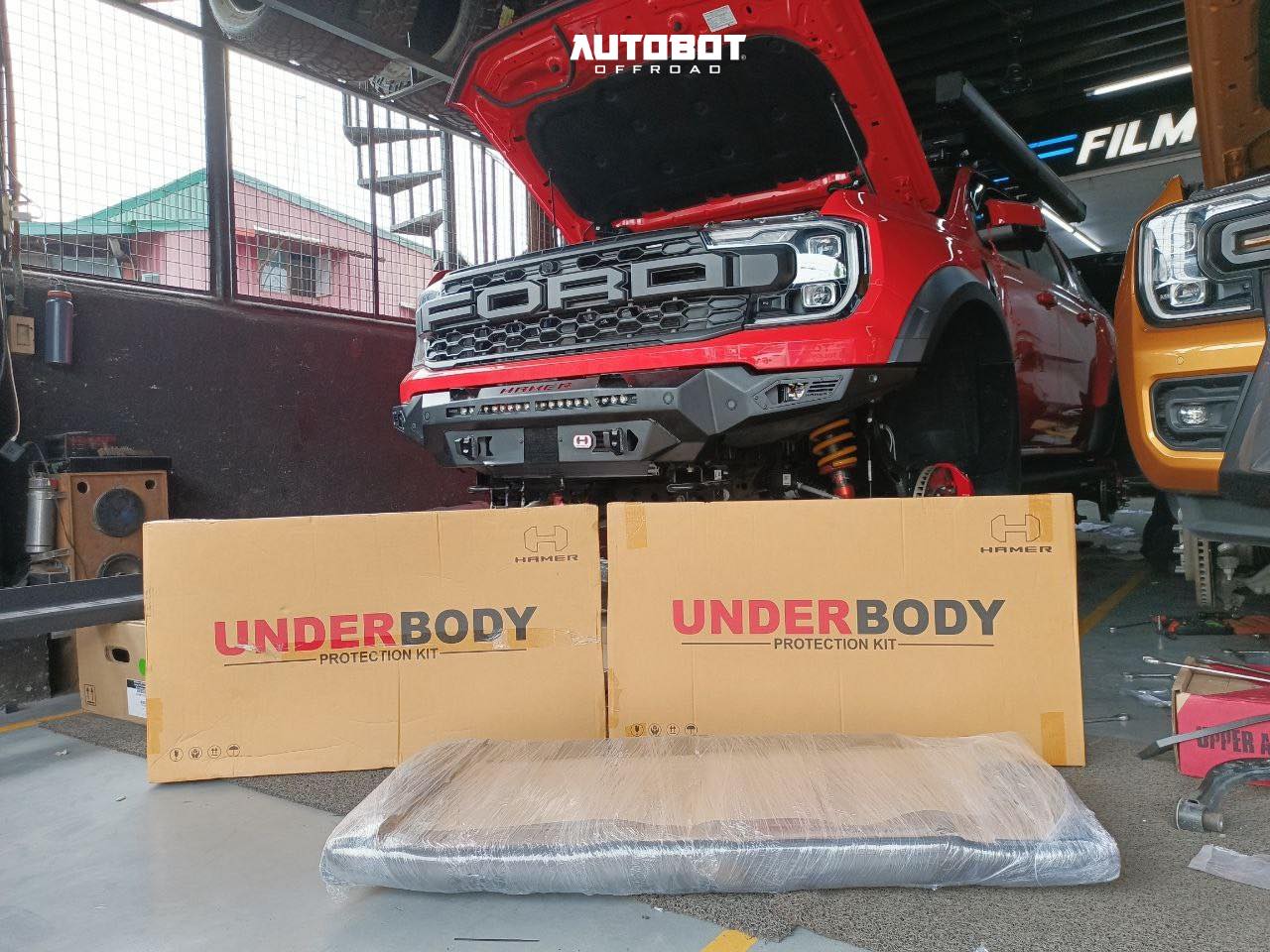Autobot - This Ford Raptor is getting extra armor with a Hamer ...