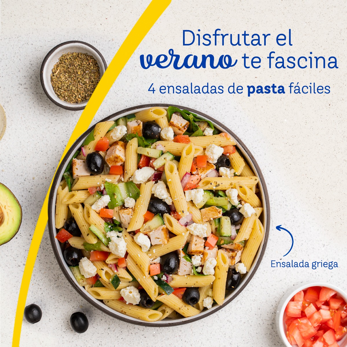 Pasta Ina - Prepara ensaladas de pasta en poco tiempo y... | Facebook