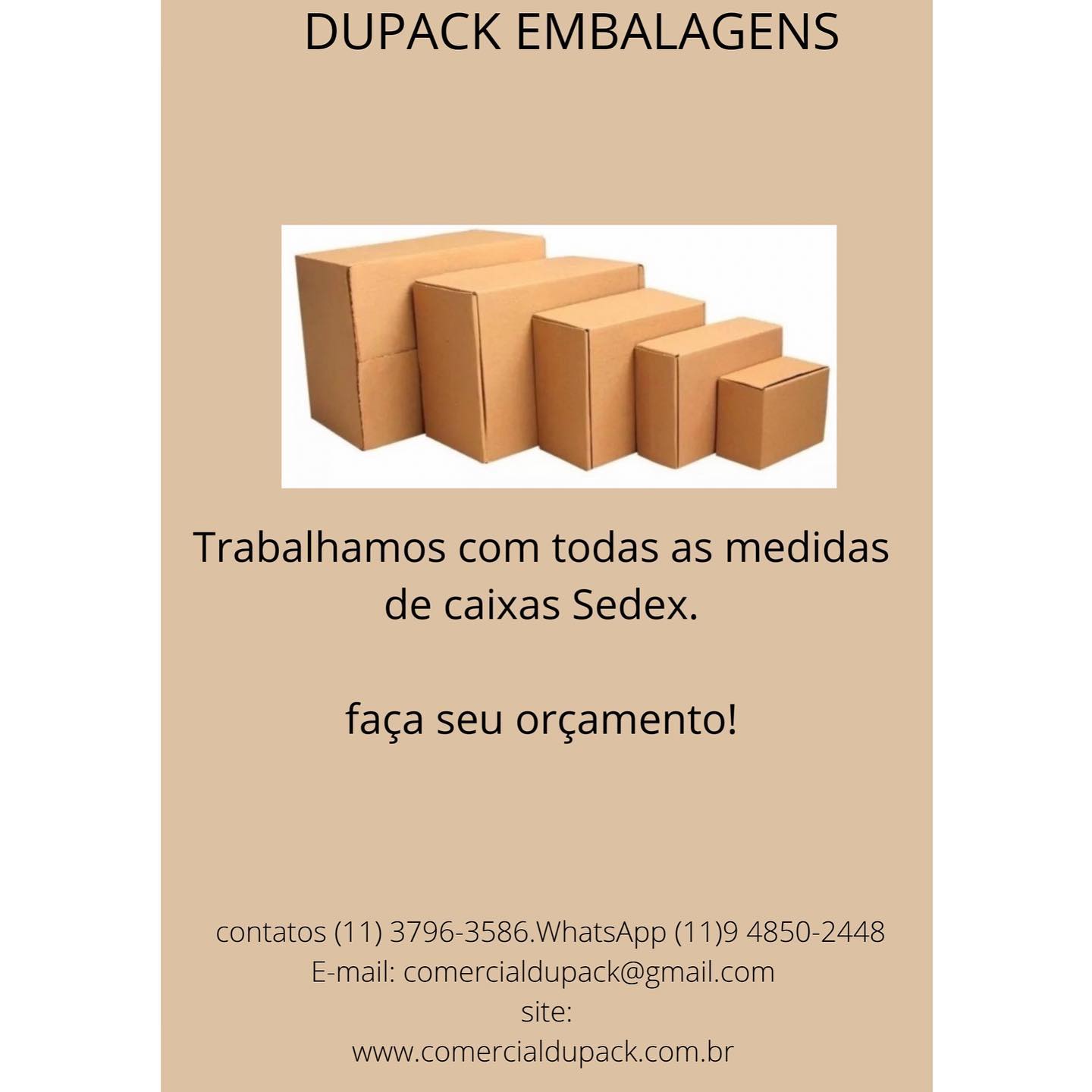 Dupack Embalagens de Papelão | São Paulo SP