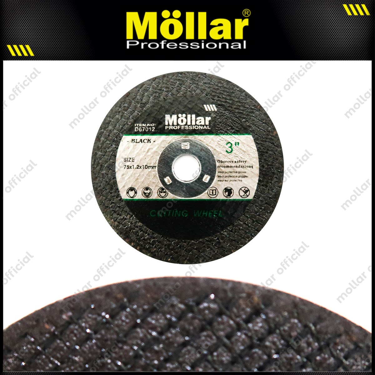 MOLLAR D67012 Cutting Wheel 3