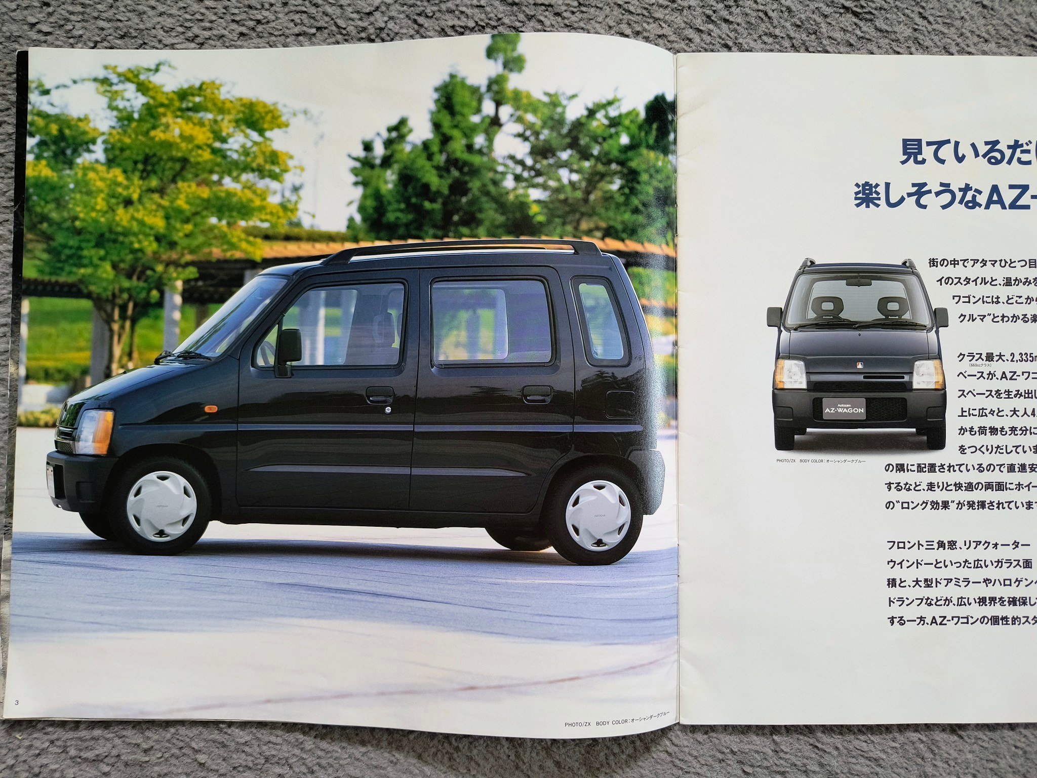 Autozam AZ-Wgon to na pierwszy rzut oka znane u nas Suzuki Wagon R