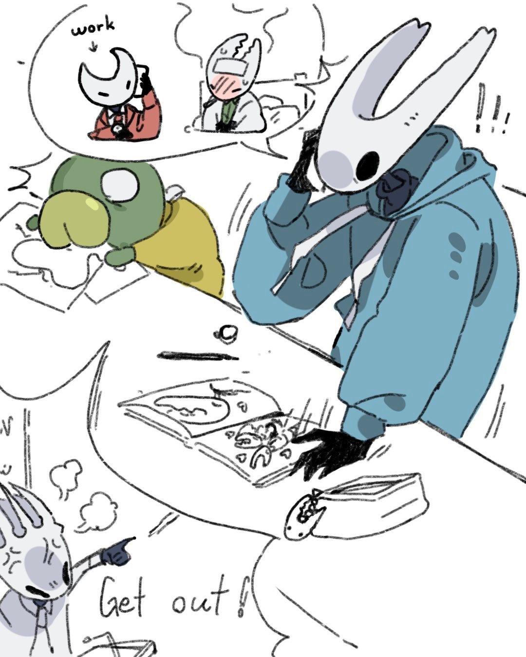 歐美卡通動漫聚會所 | 親親治百病 #自繪 #HollowKnight | Facebook
