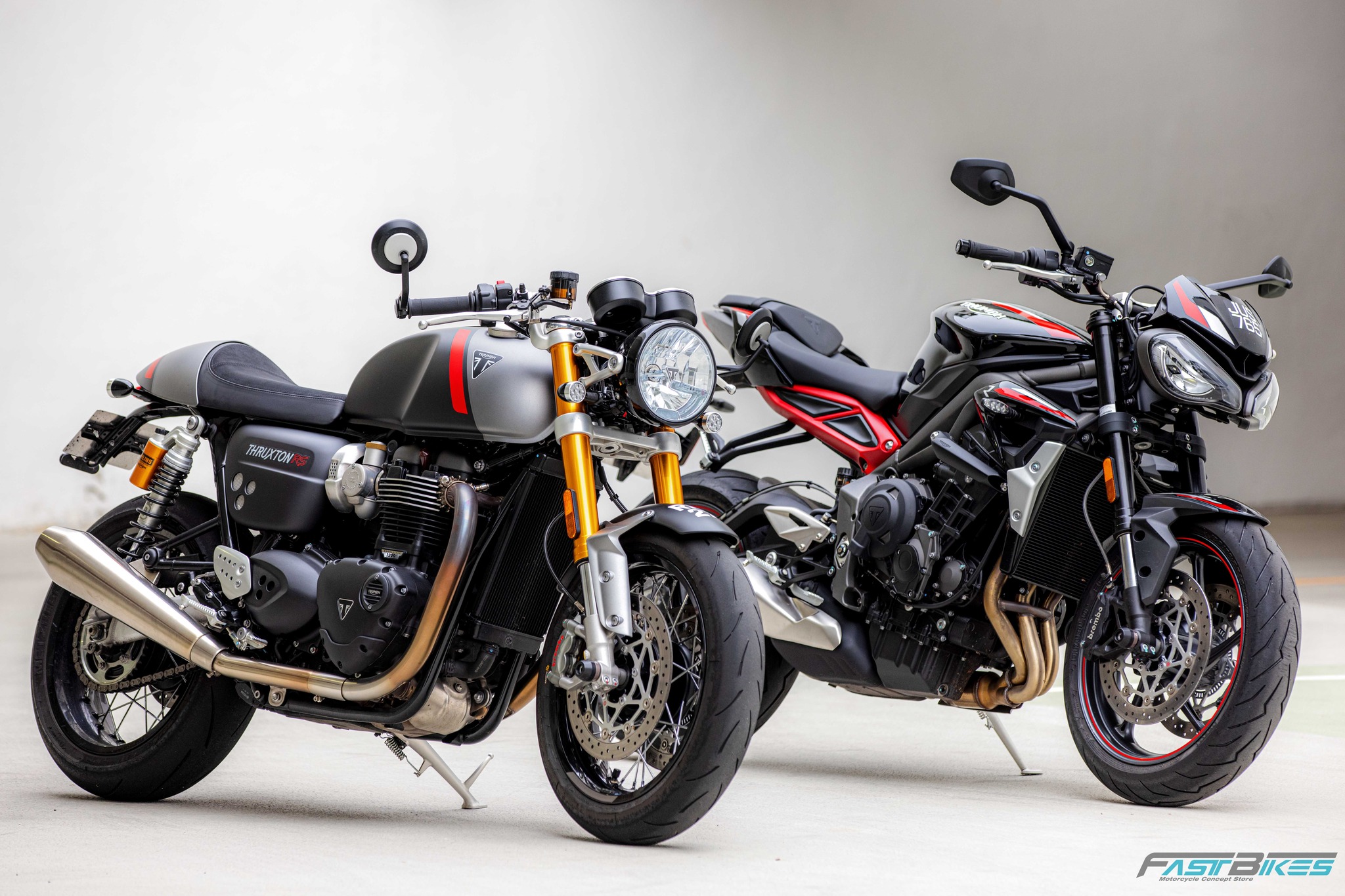 Which bike is better for track use, the Triumph Street Triple 765