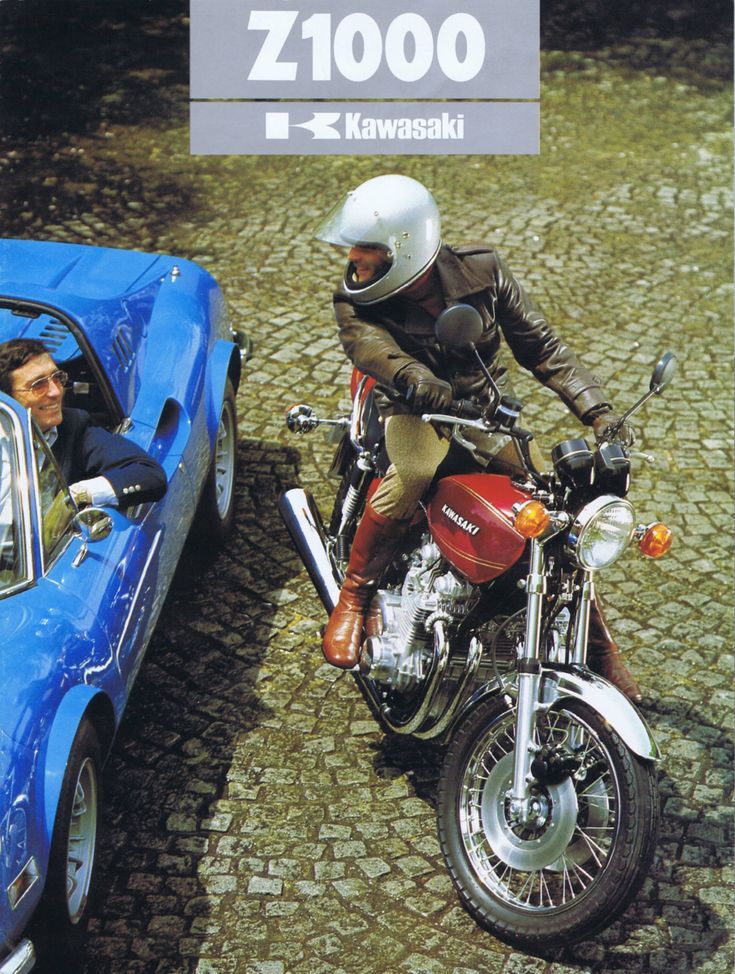 1980 KAWASAKI Z1000 F1 brochure