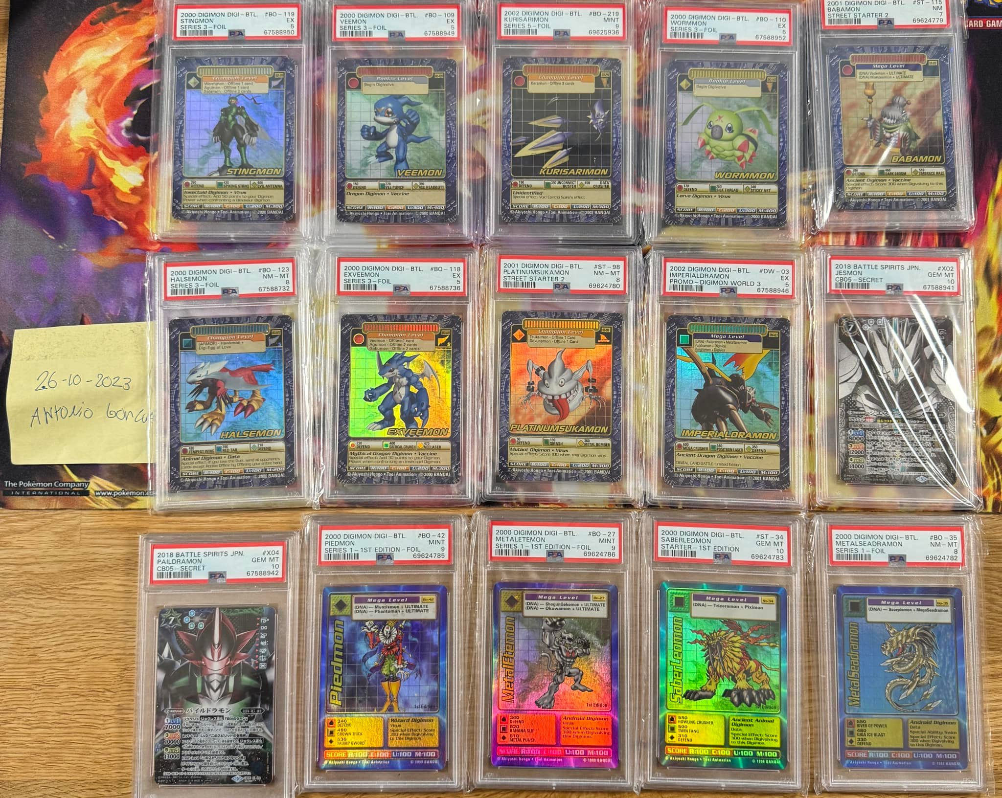 digimon card grading Hyper Colosseum - Graded Slabs Add 1 card with [Alphamon] in its name among them to your hand Is there a market for